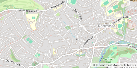 Map of Sheffield