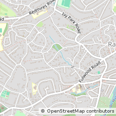 Map of Sheffield