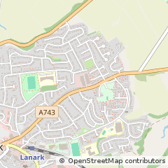 Map of Lanarkshire
