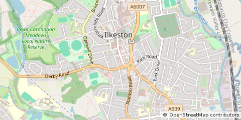 Map of Ilkeston