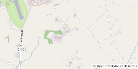 Map of Crumlin, CO. Antrim