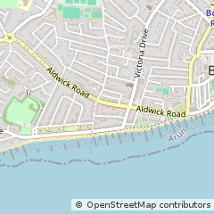 Map of Bognor Regis, West Sussex