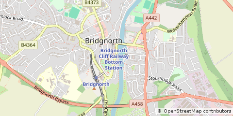 Map of Bridgnorth