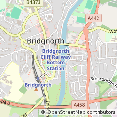 Map of Bridgnorth