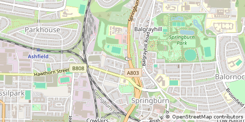 Map of Glasgow