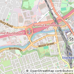 Map of Stockport, Cheshire
