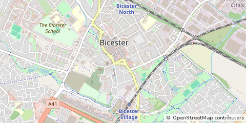 Map of Bicester