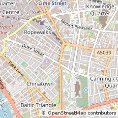 Map of Liverpool