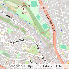 Map of Leeds