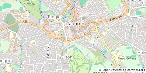 Map of Bristol, Somerset