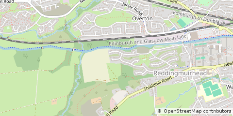 Map of Falkirk