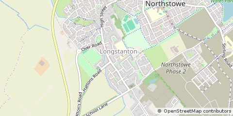 Map of Cambridge, Cambridgeshire