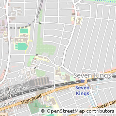 Map of Ilford, Essex