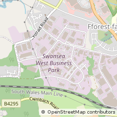 Map of Swansea