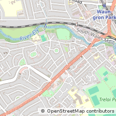 Map of Cardiff