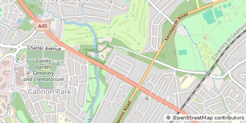 Map of Coventry
