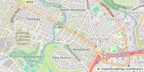 Map of Glasgow