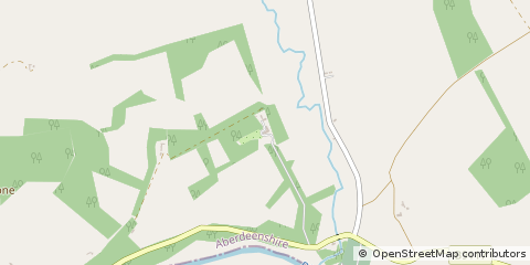 Map of Huntly, Aberdeenshire