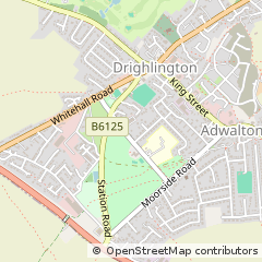 Map of West Yorkshire