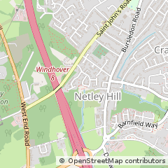 Map of Southampton, Hampshire