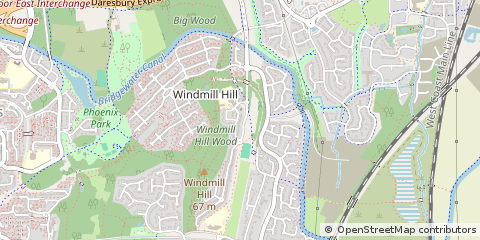 Map of Runcorn, Cheshire