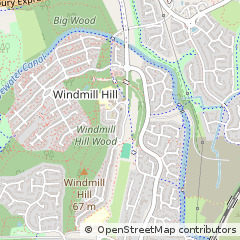 Map of Runcorn, Cheshire