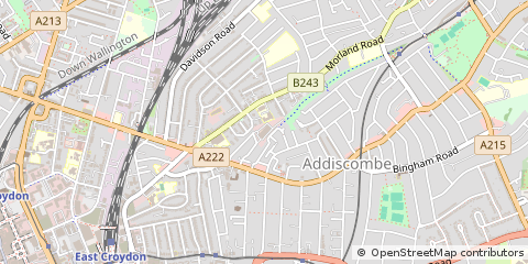 Map of Surrey