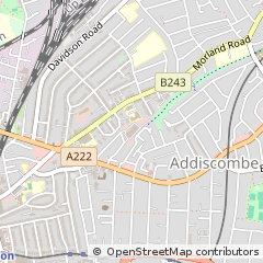 Map of Surrey