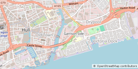 Map of Hull