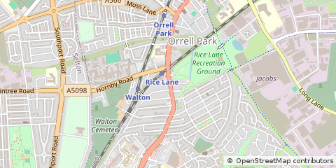 Map of Liverpool