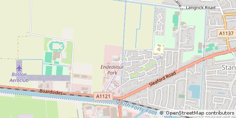 Map of Boston, Lincolnshire