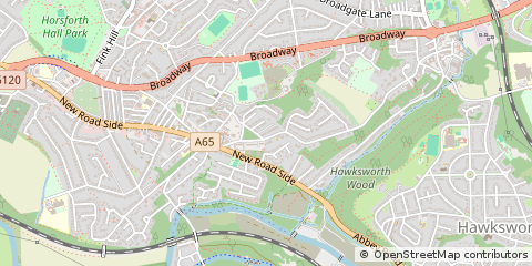 Map of Leeds
