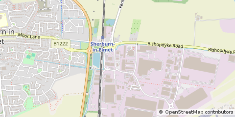 Map of Leeds, West Yorkshire