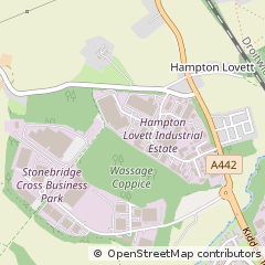 Map of Droitwich, Worcestershire