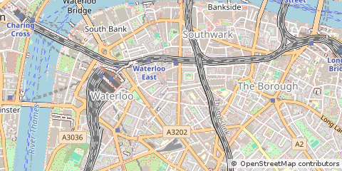Map of Southwark