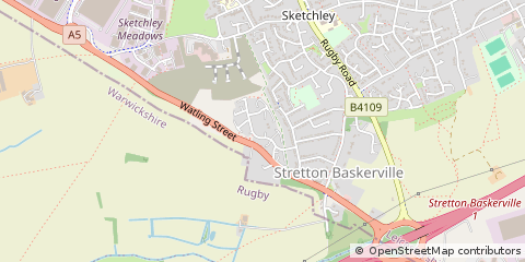 Map of Hinckley