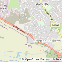Map of Hinckley