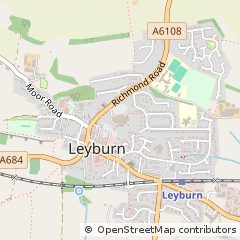 Map of Leyburn, N Yorks