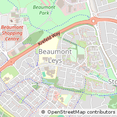 Map of Leicester