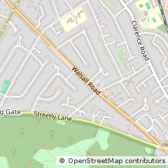 Map of Sutton Coldfield