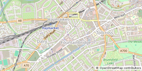 Map of Edinburgh