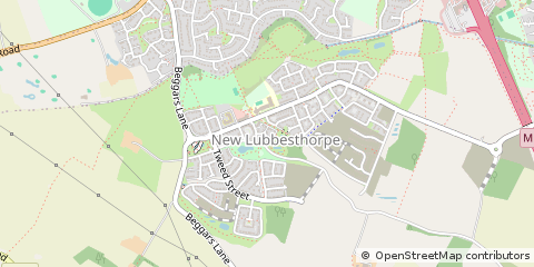 Map of Leicester