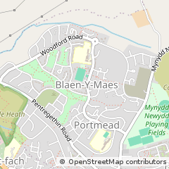 Map of Swansea