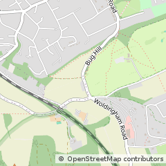 Map of Caterham, Surrey