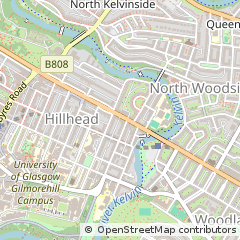 Map of Glasgow
