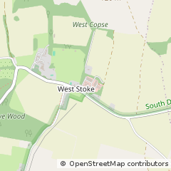 Map of Chichester, West Sussex