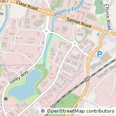 Map of Llansamlet, Swansea