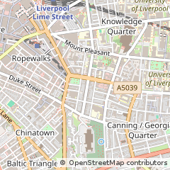 Map of Liverpool