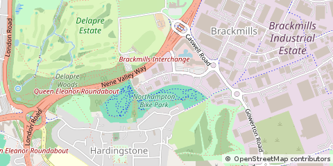 Map of Northampton
