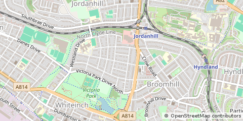 Map of Glasgow